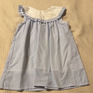 Blue and White Kids Dress